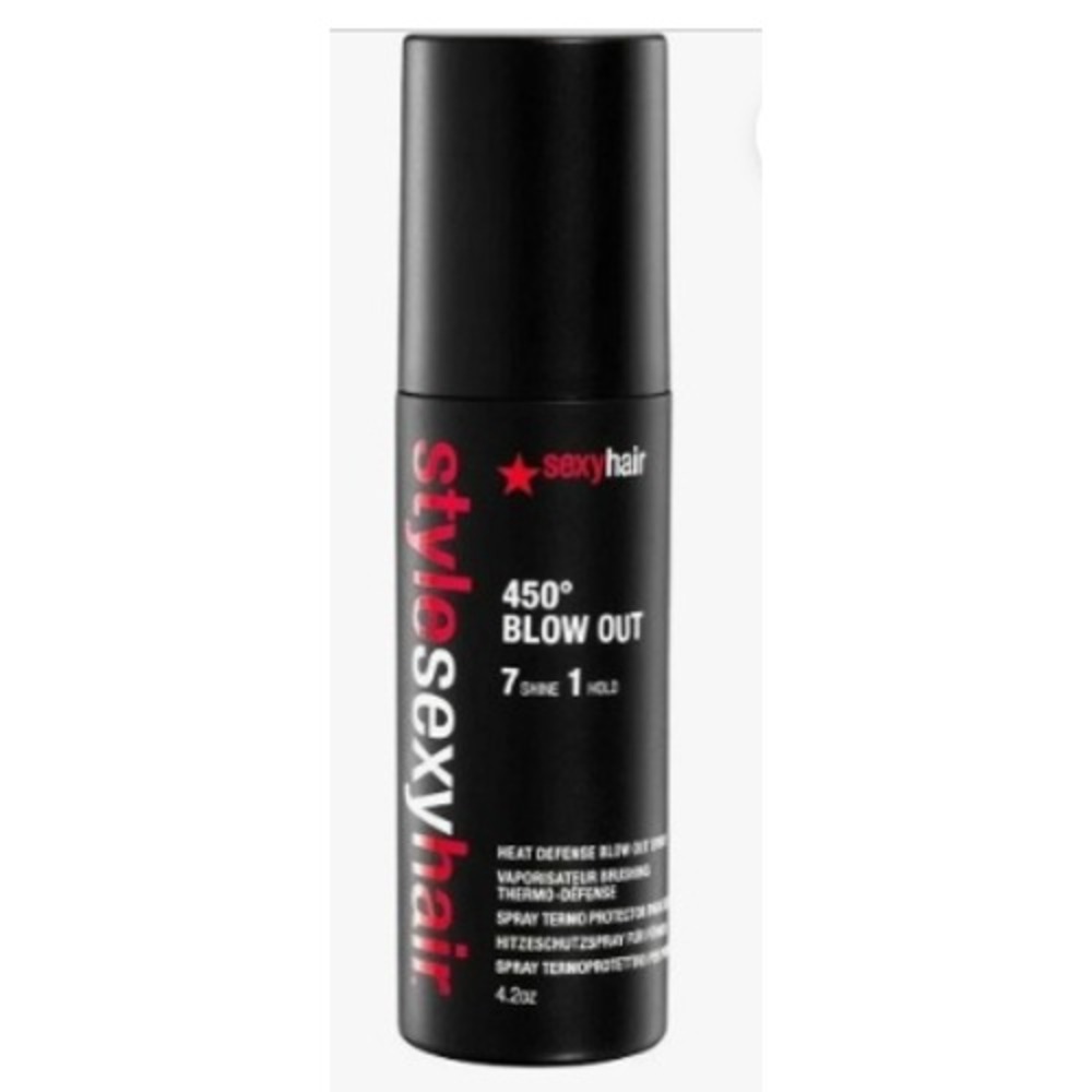 Sexy Hair Style Sexy Hair 450 Blow Out Heat Defense Spray 4.2oz Shine Hold NEW